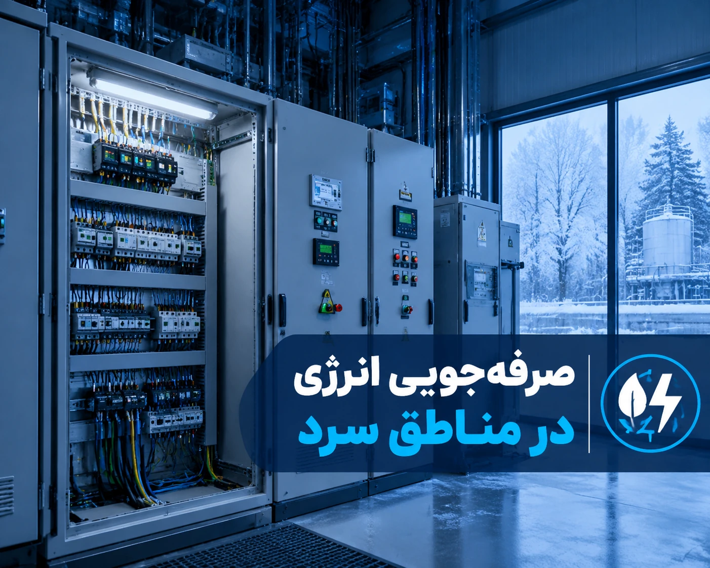 چطور با تابلو برق در مصرف انرژی مناطق سرد صرفه‌جویی کنیم؟